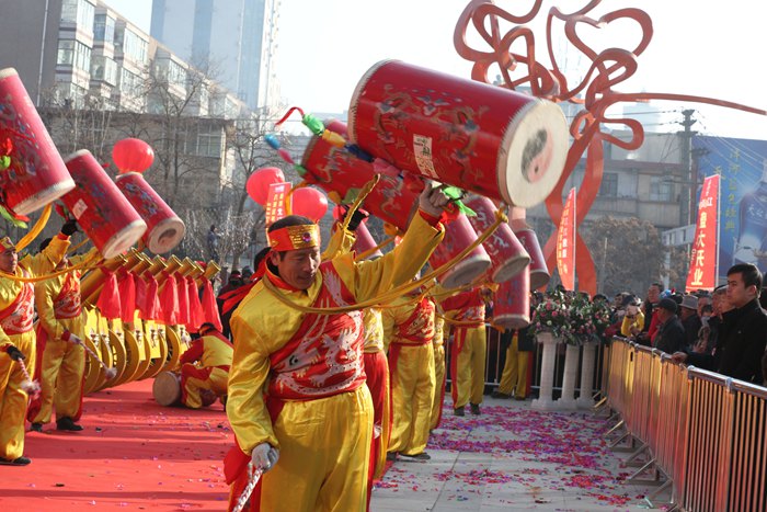 观澜商业街盛大开业—金象传媒—太平鼓