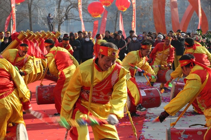 观澜商业街盛大开业—金象传媒—太平鼓