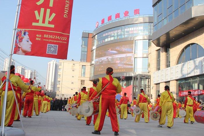 观澜商业街盛大开业—金象传媒—太平鼓