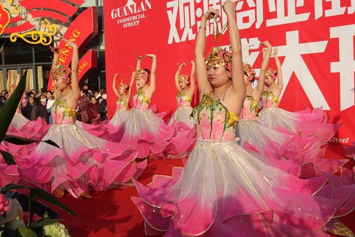 观澜商业街盛大开业—金象传媒—太平鼓