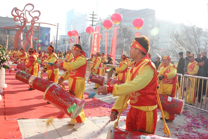 观澜商业街盛大开业—金象传媒—太平鼓